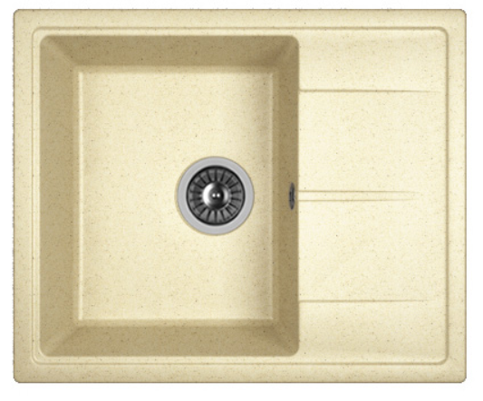 Мойка Dr. Gans Ника 580 прямоугольная с крылом латте