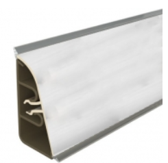 плинтус для столешниц 37*24*3,0 м Серебро матовое 820 (37*24) АР850-820 (BL44-032)