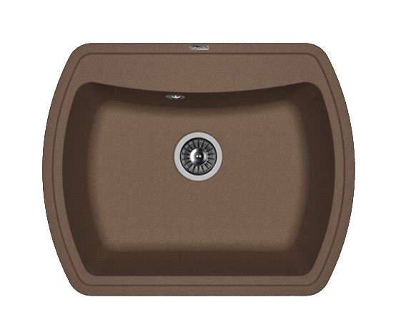 Мойка FLORENTINA Нире К 630*510*217  мокко (стоп-лист)
