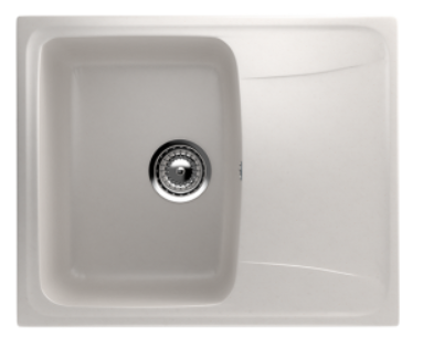 Мойка ULGRAN U-201-331 прямоугольная универсальная белый