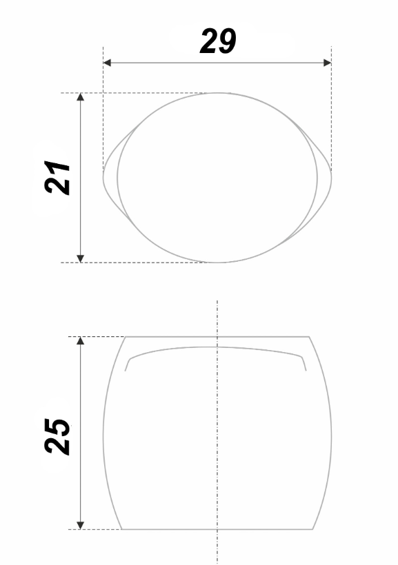 BRD RC119MDN.4 ручка кнопка MISTY матовый тёмный никель "Anti-tap" SALE