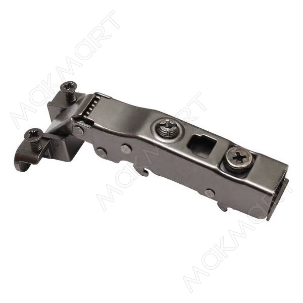 Петля 105 накладная с доводчиком, для алюминиевой рамки, Clip-on (cam), отделка черный никель (заказ