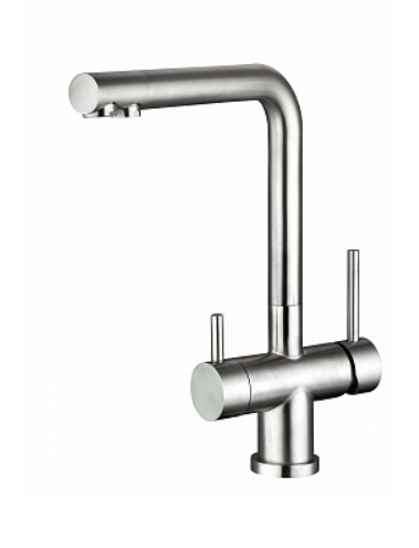 Смеситель FLORENTINA Арес FL нержавеющая сталь (заказ)