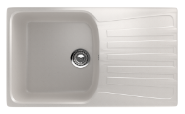 Мойка ULGRAN U-203-331 прямоугольная универсальная белый