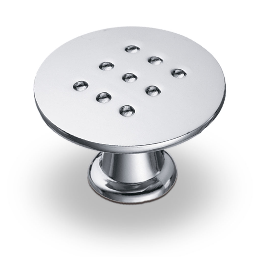 KR K-1060 ручка кнопка   хром полированный