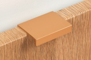 BRD RT109SG.1 ручка торцевая 32 мм RAY сатиновое золото (заказ)