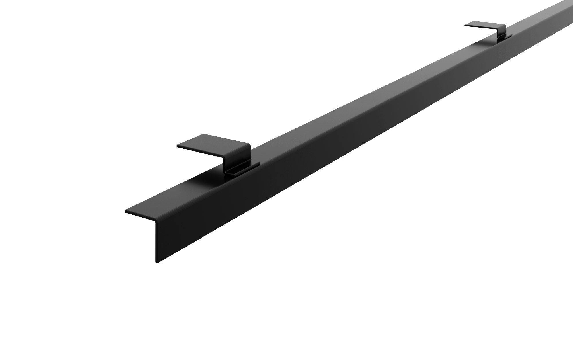 угловая внутренняя 600мм*10мм*9мм Черная СЛОТЕКС (324ч)