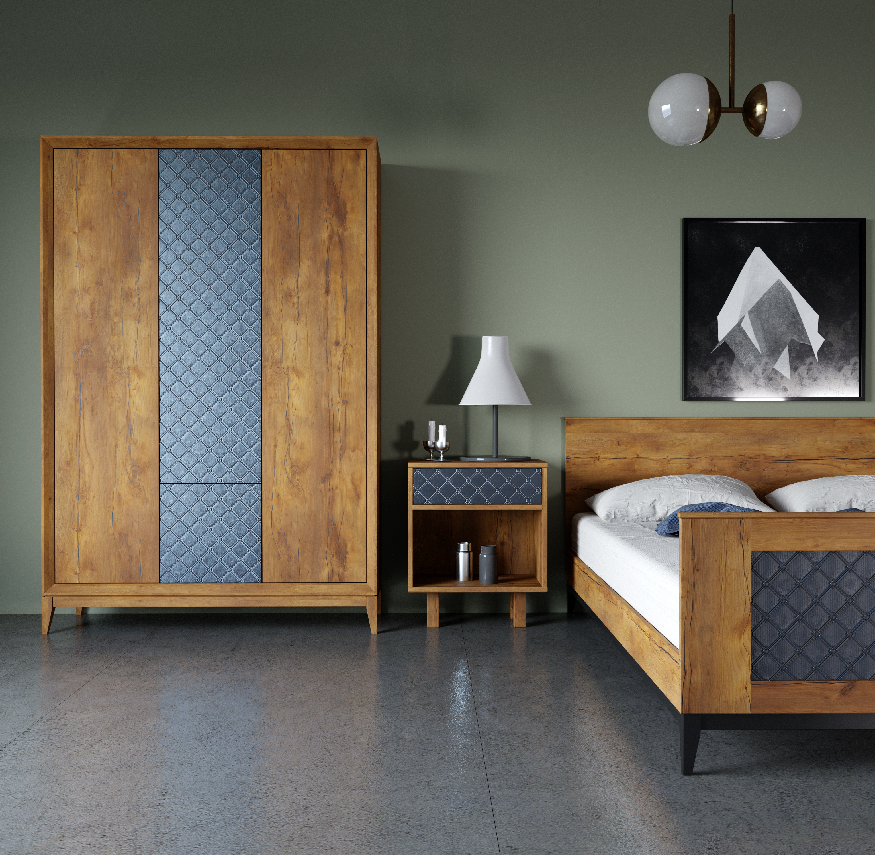 16мм ЛДСП 2750*1830 ЮЛХ 2 группа - Таксония темная (рустик)