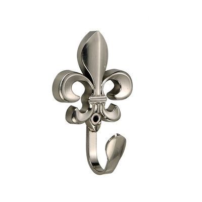 Крючок KL-203 однорожковый матовый хром SALE