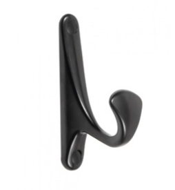BRD K102BL.2 Крючок LUIS однорожковый черный матовый