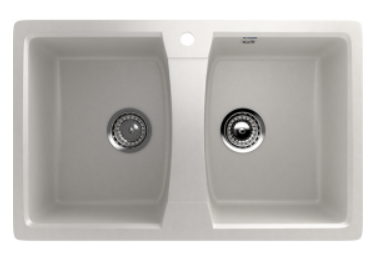 Мойка ULGRAN U-402-341 двойная молочный