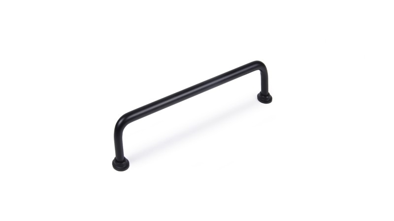 BRD RS140BL.5/128 ручка-скоба 128 мм NORDIC черный матовый (заказ)