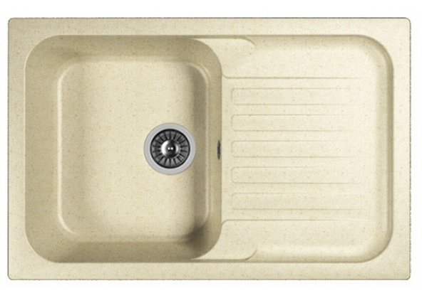 Мойка Dr. Gans Адель 780 прямоугольная с крылом латте (заказ)