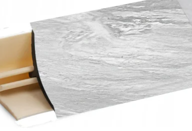 KORNER мини-бортик для столешниц 15*15*3000мм, LB-15 Этория 50  (углы 6014)