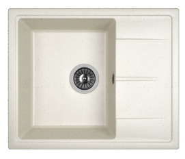 Мойка Dr. Gans Ника 580 прямоугольная с крылом белый