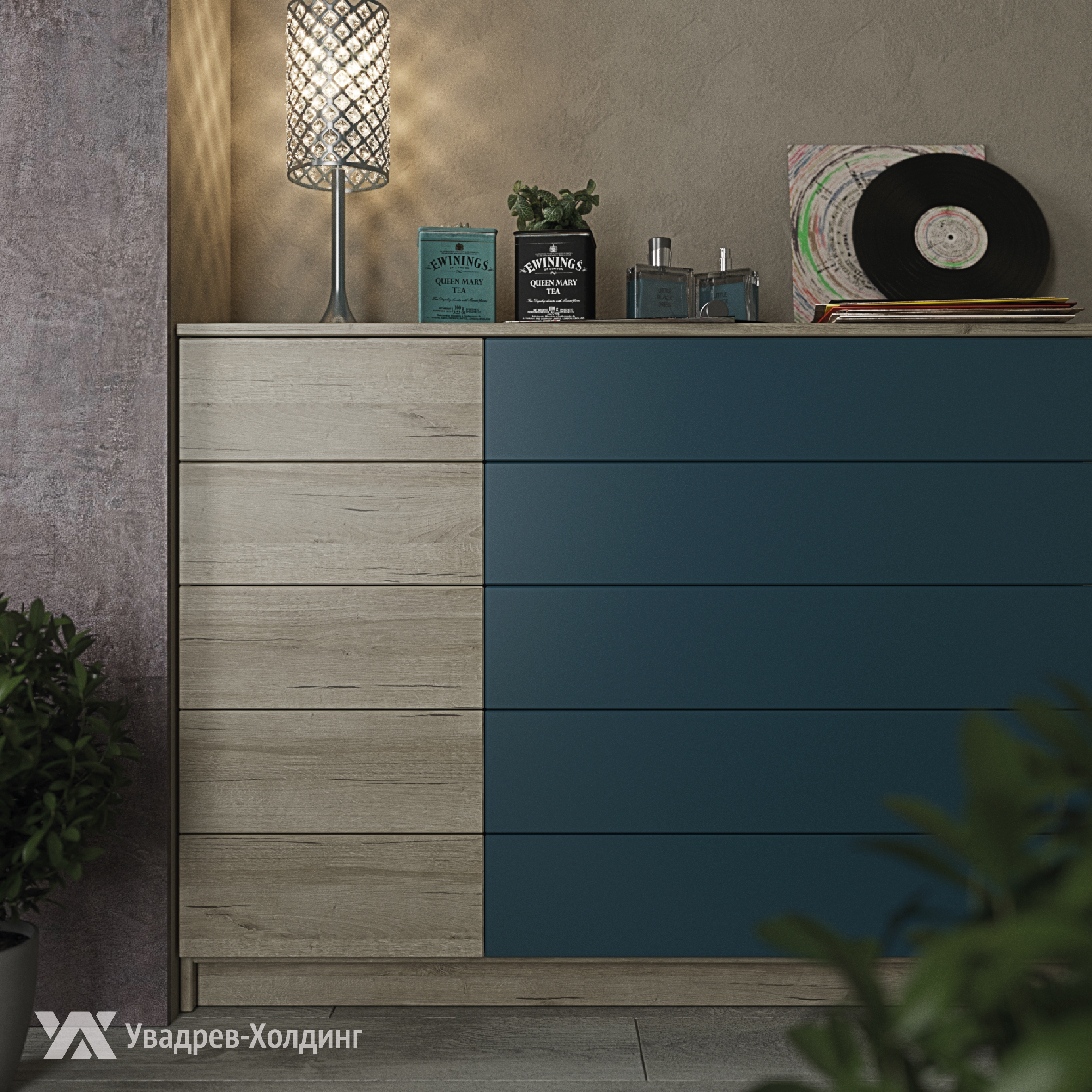 16мм ЛДСП 2750*1830 УД 4 группа - Дуб серый (гр. Эксклюзив)