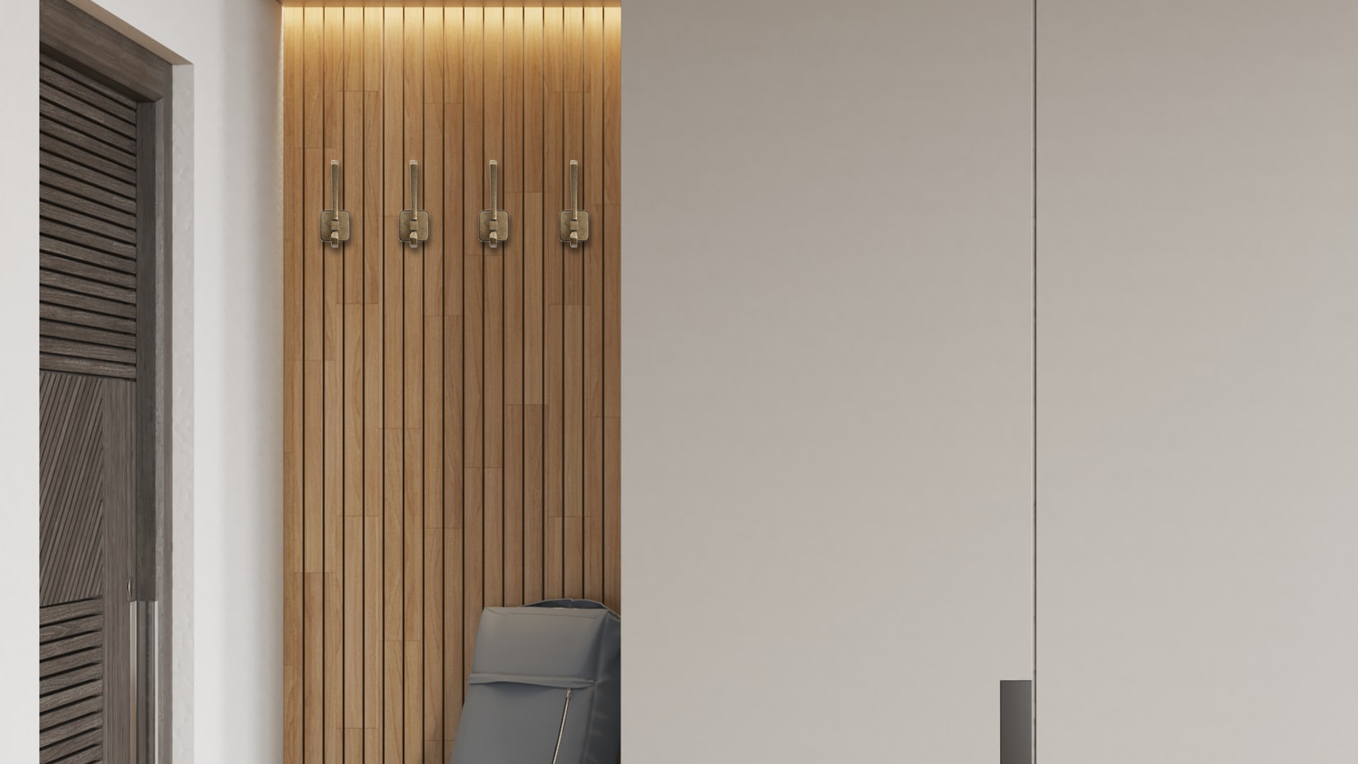 BRD K217AB.9 Крючок HENRY 2-х рожковый Старинная латунь SALE