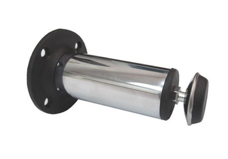 BRD N308CP.2 опора регулируемая хром d-32 100 мм пластиковое крепление (снято)