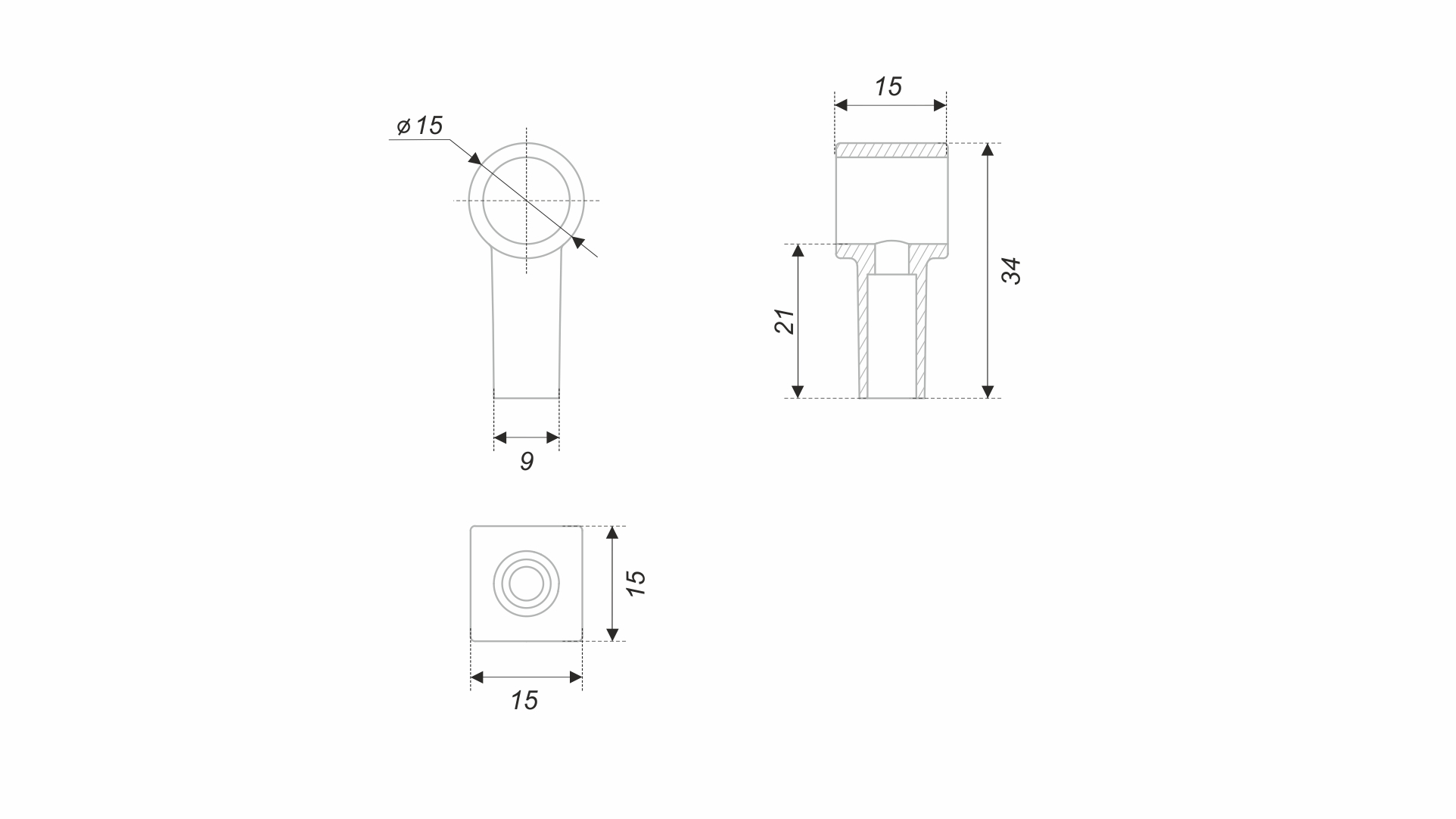 BRD RN001BAP.23 ручка-скоба держатель HOLD Original браш/старинное олово