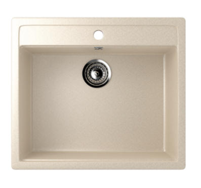 Мойка ULGRAN U-104-328 квадратная  бежевый