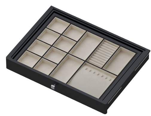 Аристо Полка для аксессуаров с дов., серия 460, L=607, Дер. тем