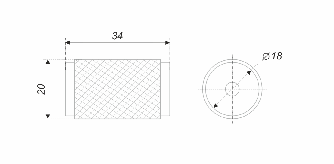 BRD RC285MBSG.4 ручка кнопка  POP матовое браш/ сатиновое золото (заказ)
