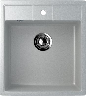 Мойка ULGRAN U-406-310  квадратная серый