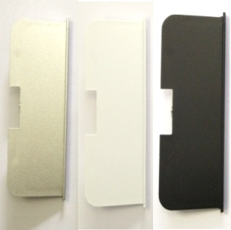 Фурнитекс G-line CN заглушка "С" ЗАКРЫТАЯ, черный, 2шт