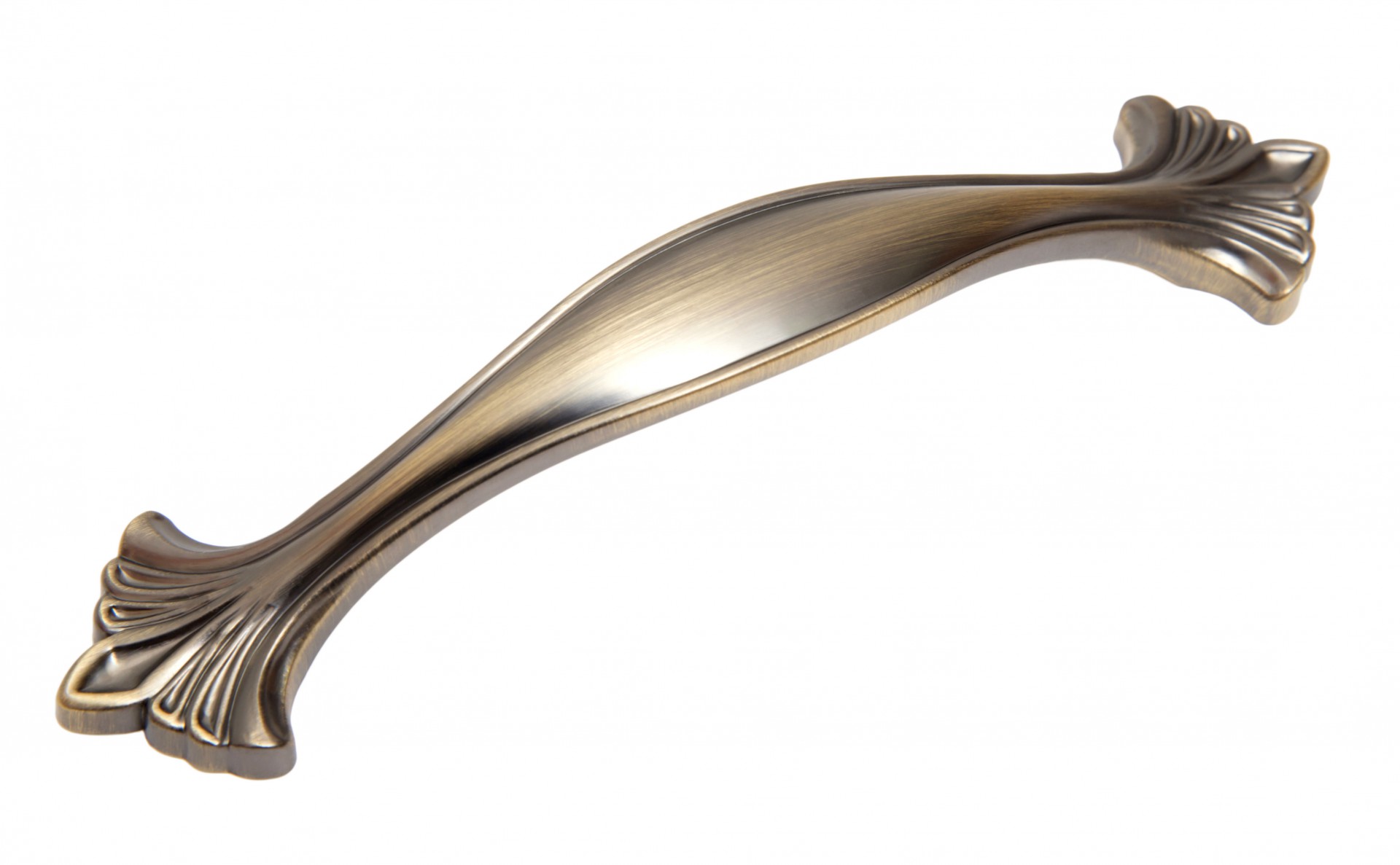 BRD RS453MBAB.3 ручка-скоба 128 мм CODA матовая брашированная старинная бронза (снято)