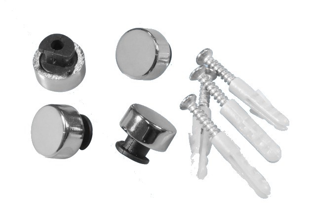 Зеркалодержатель металл d-18 хром