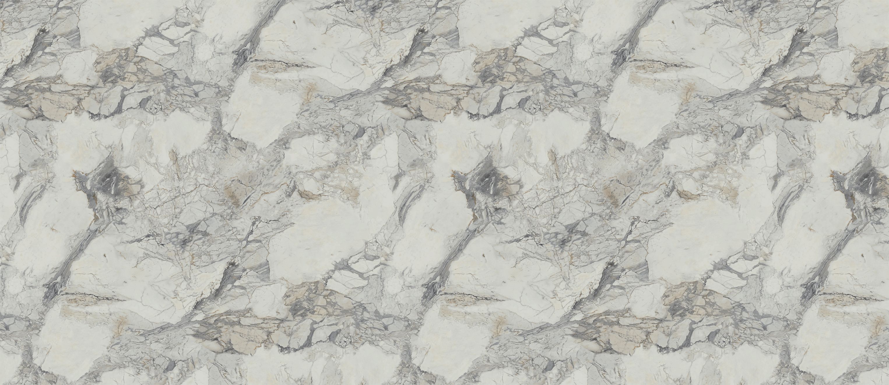 Столешница КЕДР МК 3000*600*38мм 2 группа - Мрамор  Альберика 4155/S (заказ)