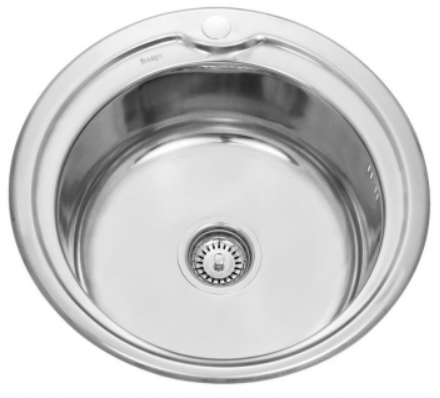 Мойка  (510-D 0.6/160мм)  Глянец, круглая