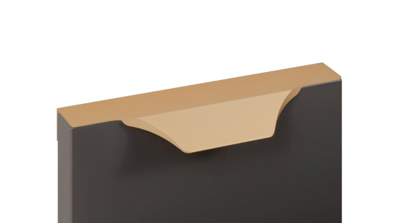 BRD RT114SG.1 ручка торцевая 300 мм WING сатиновое золото (заказ)