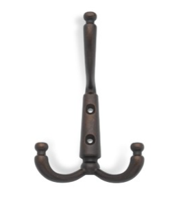 BRD K350AC.6 Крючок DOLCE LF 3-х рожковый старинная медь (заказ)