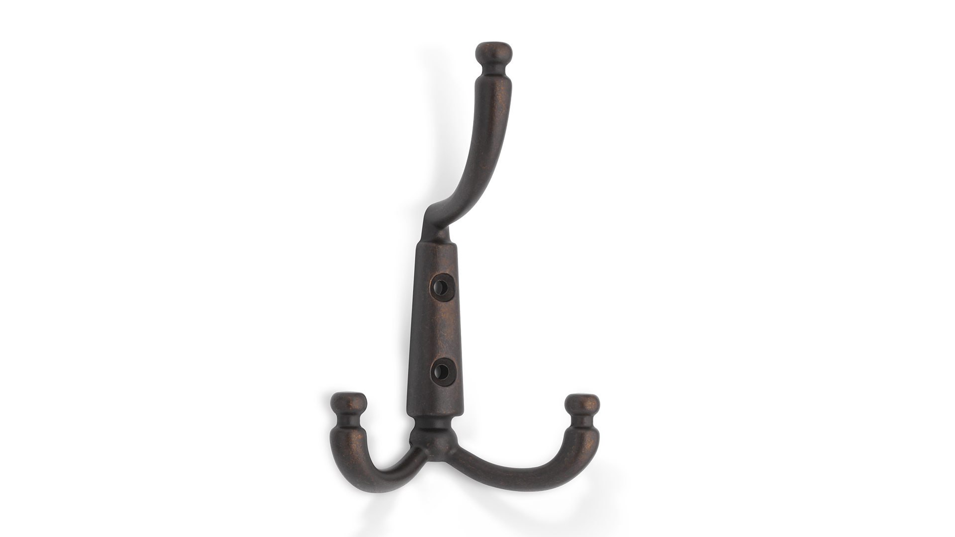 BRD K350AC.6 Крючок DOLCE LF 3-х рожковый старинная медь (заказ)