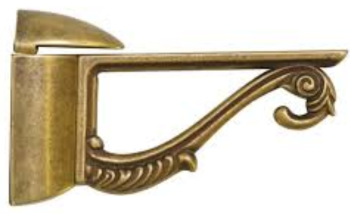 Менсолодержатель пеликан классический, отделка бронза, комплект 2 штуки SALE