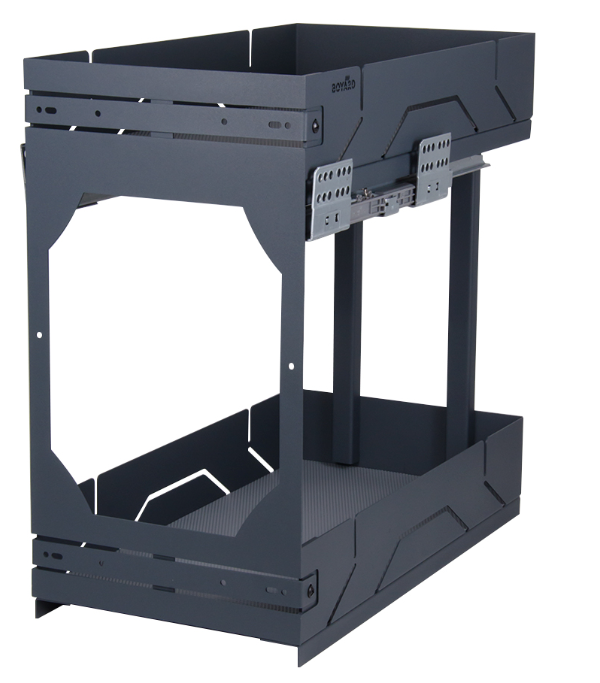 BRD Корзина выдвижная X.ERGO KR44/1/3/300/GRPH с доводчиком графит (заказ)