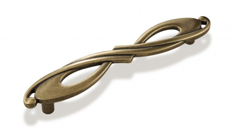 ВЛ FS-190 ручка скоба 128 мм старая бронза (TS) SALE