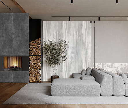 16мм ЛДСП 2440*1830 УД 3 группа - Камень темный PE (заказная)