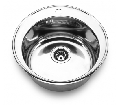 мойка РОТАТО d490/0.6мм декор/160мм