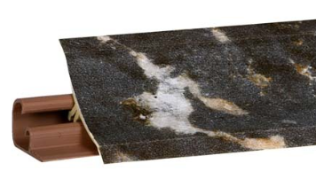 плинтус для столешниц 20*20*3,0 м Мрамор черный 284 MRK 120-1341