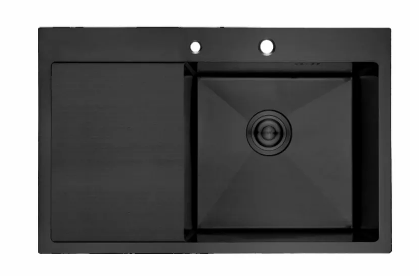 Мойка MARRBAXX  580*480*220 прямоугольная правая графит