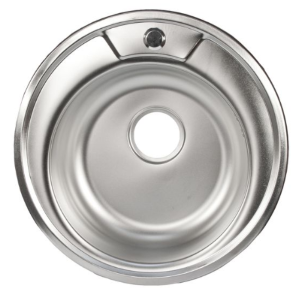 Мойка 60-490мм, 0,6мм, Матовая, круглая