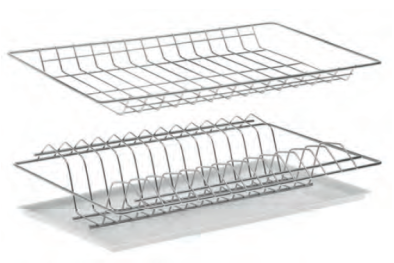 Сушка, 800 оцинкованная  2 уровня, 1 поддон