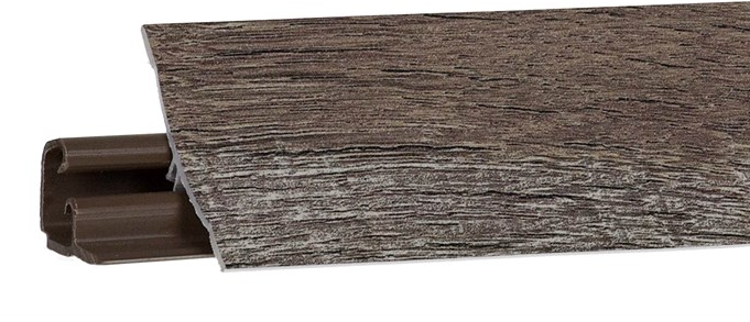 KORNER плинтус для столешниц 20*20*3000мм, LB-231-71 "Дуб Мокко" (фур-ра 6065)