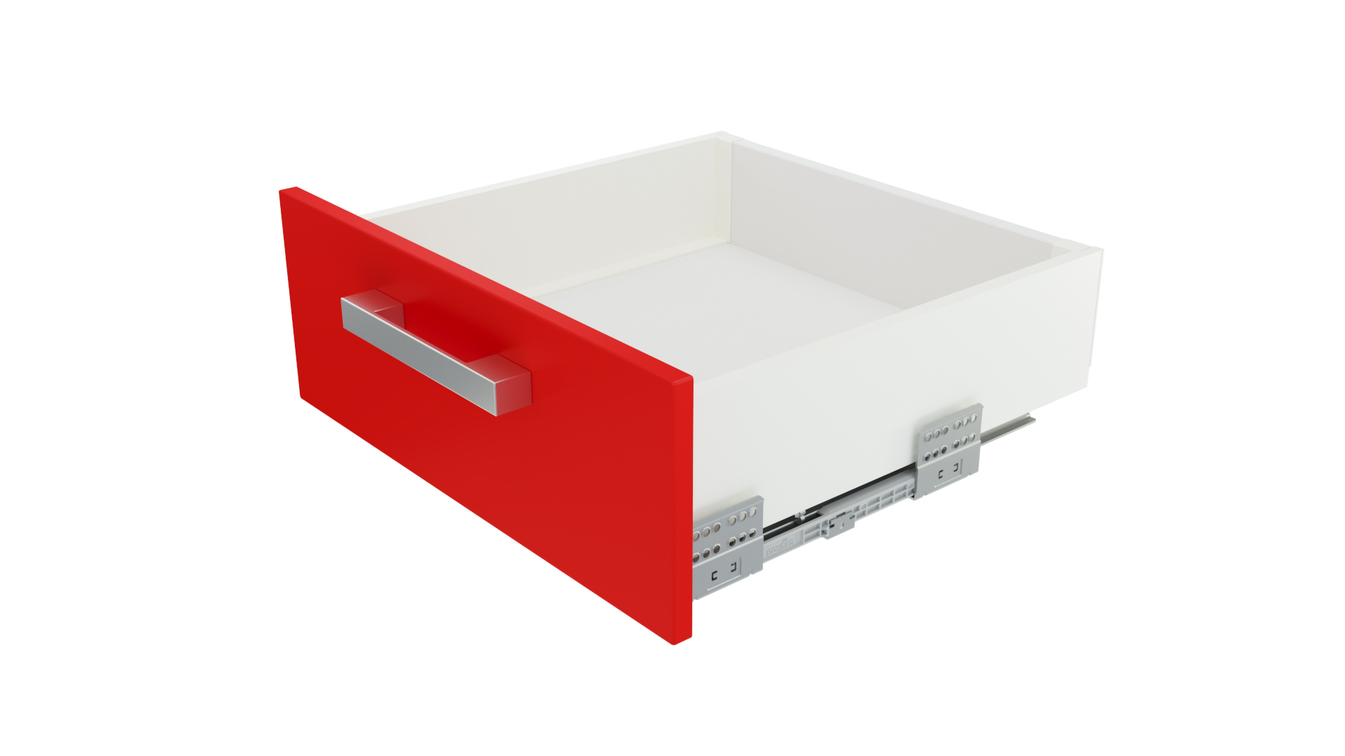 BRD SB19W.1/400 Комплект СТАРТ 116мм soft-closing (плавное закрывание), белый (снято)