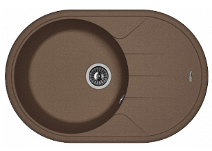 Мойка FLORENTINA Лотос 780*510*217  мокко (стоп-лист)
