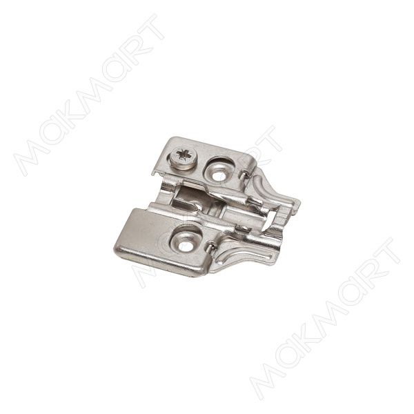 Ответная планка Н0 под шуруп, Clip-on, отделка никель (для MH.411.31.S00.N, MH.414.31.S00.N)