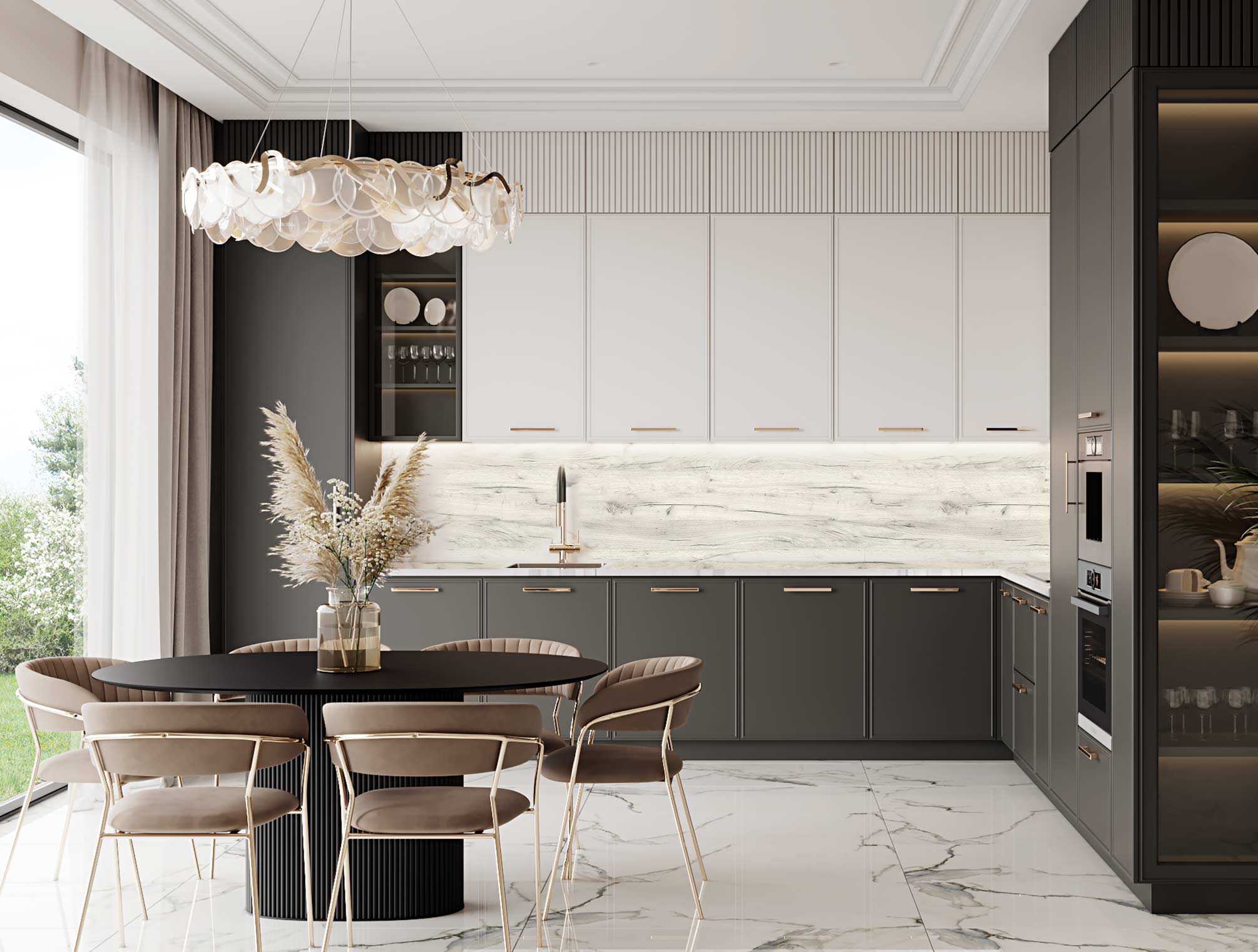 Стеновая панель КЕДР МК 3000*600*4мм 1 группа - Дуб крафт белый 1001/S (снят)