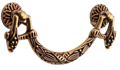 BRD RS084AG/Br.4 ручка-скоба 96 мм старинное золото (снято)